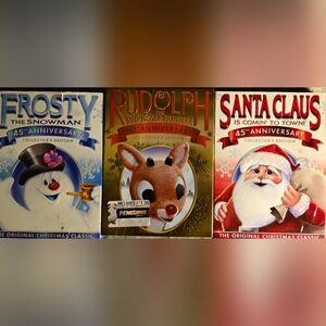 Frosty, Rudolph, and Santa Claus Collector's Edition Set